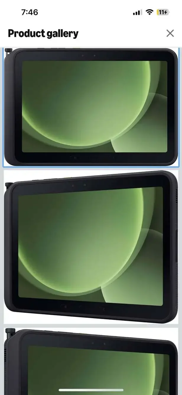 Samsung Galaxy Tab Active5 Pro 128GB Rugged Tablet (Model SM-X350)
